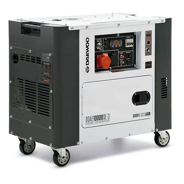 Generador Monofásico Diesel DDAE 10000SE 7.8 KVA Daewoo