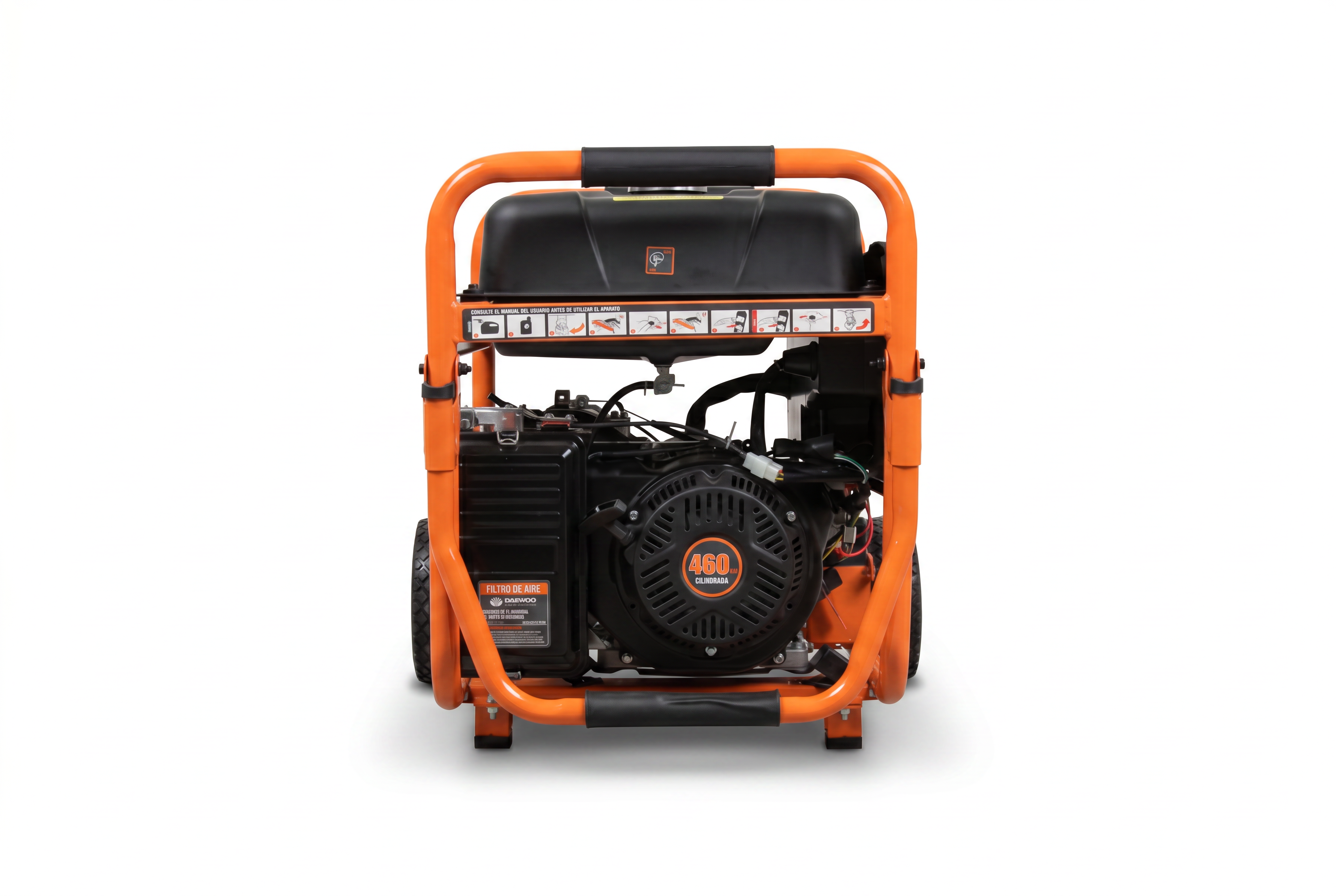 Generador Monofasico Bencina, diésel y gas GDA11000E 10.6 KVA Daewoo