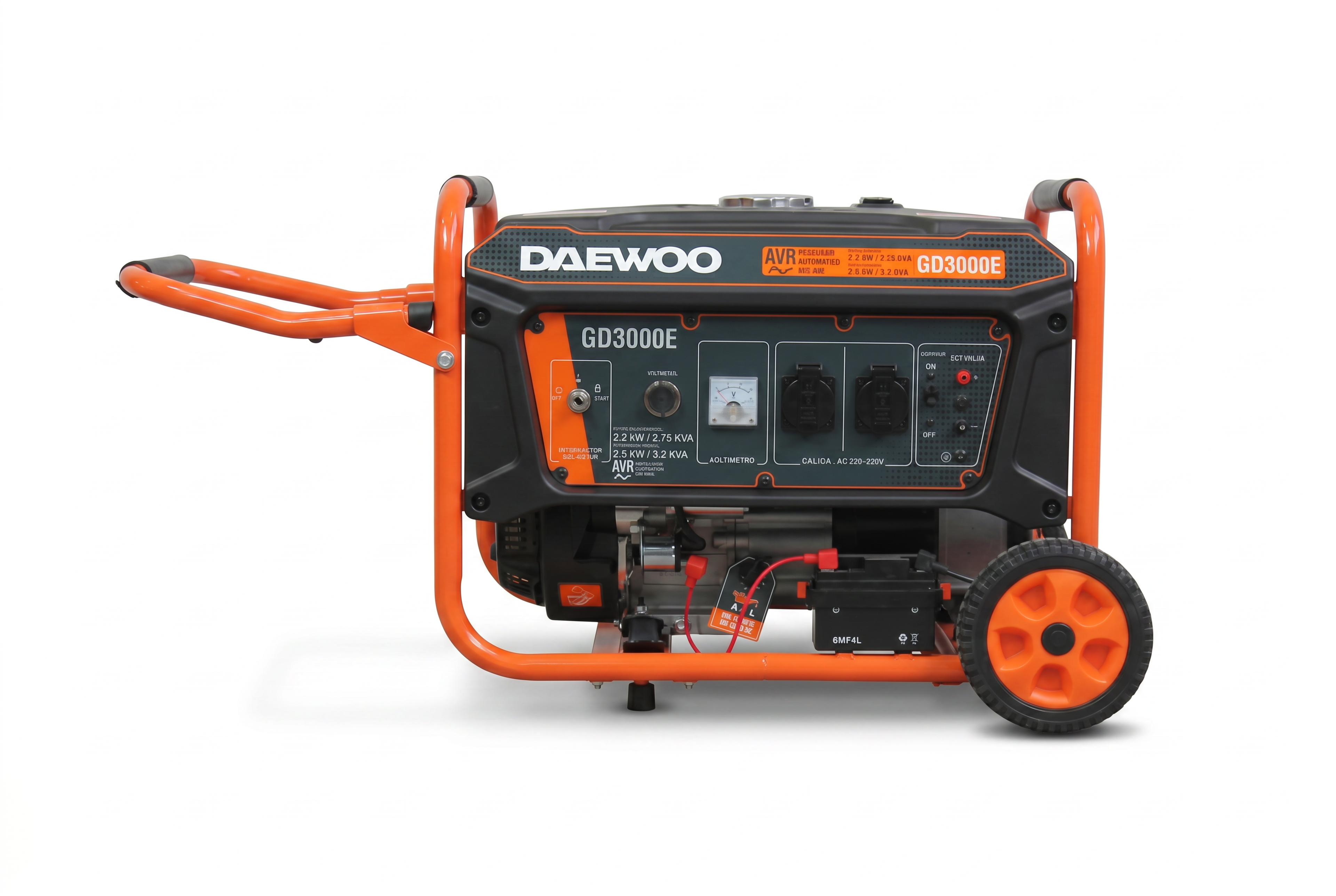 Generador Monofasico Bencina GDA 3000E 3.2 KVA Daewoo