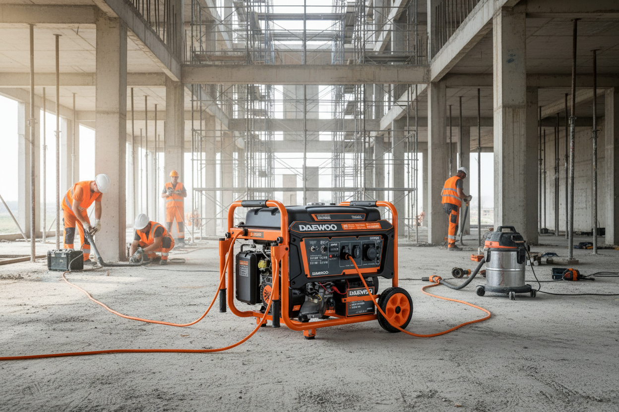 Generador Monofasico Bencina GDA8000E 8.0 KVA Daewoo