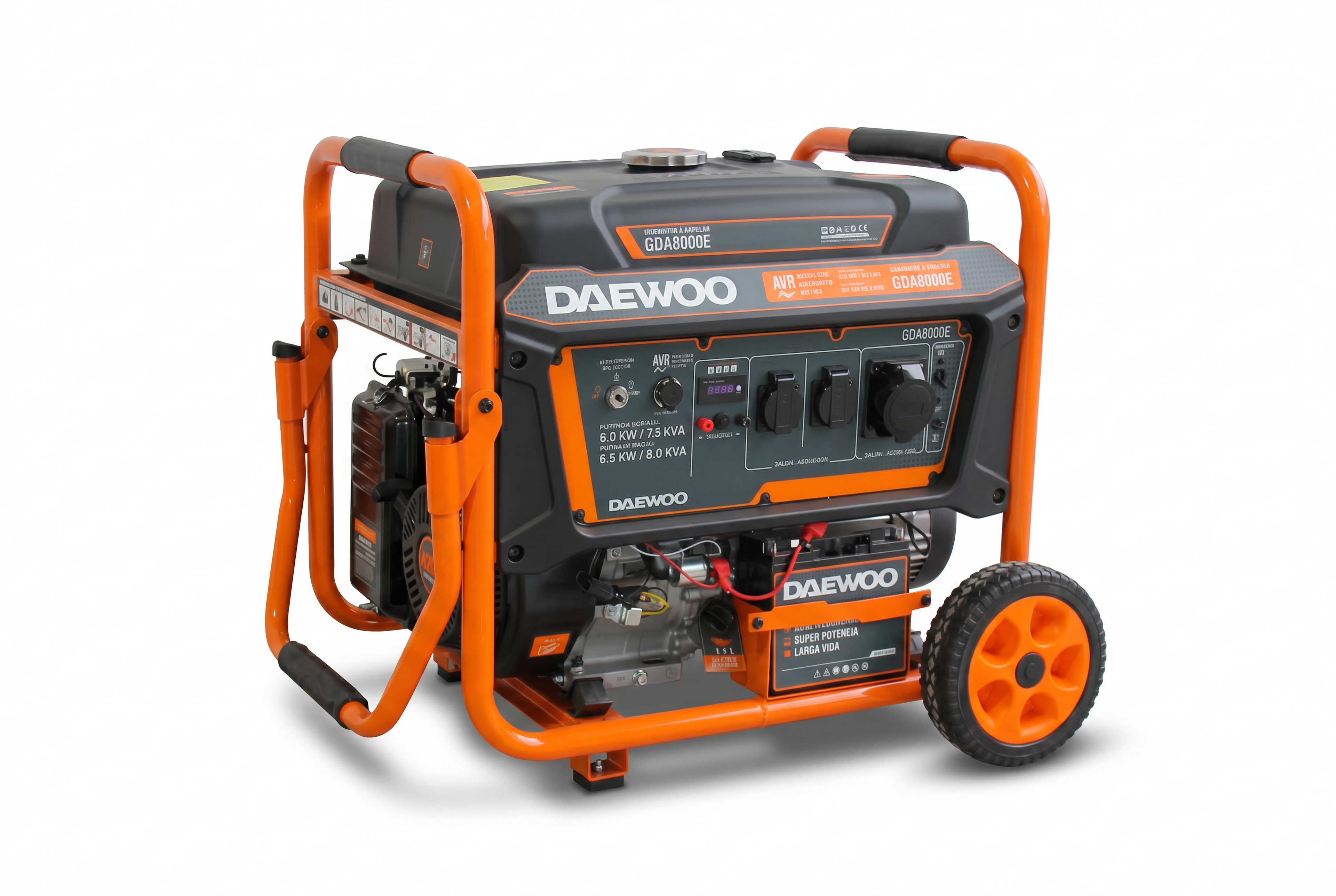 Generador Monofasico Bencina GDA8000E 8.0 KVA Daewoo